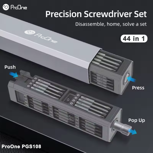 ProOne PGS108 44 in 1 Screwdriver Set