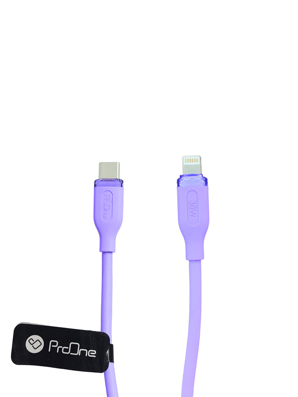 ProOne PCC122 PRO LINK SERIES USB Type-C to Lightning Cable 30W