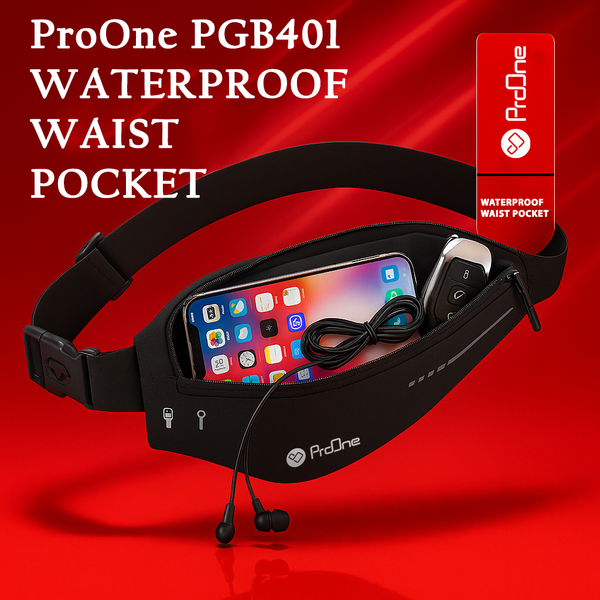 WATER PROOF WAIST POCKET OR BAG FOR SPORTS GYM RUNNING HIKEING TRAVEL 