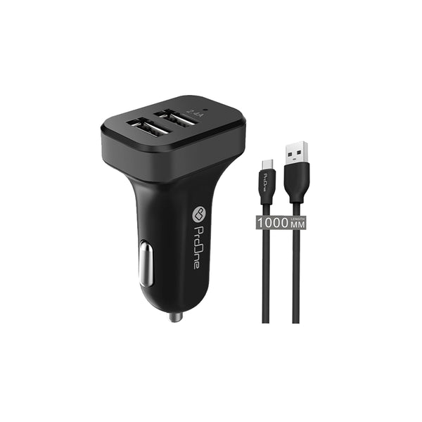 ProOne PCG17C Car Charger With Type C Cable
